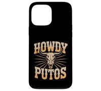 Howdy Putos - Bull Skull Country Cowboy Western Vibes Carcasa para iPhone 13 Pro MAX