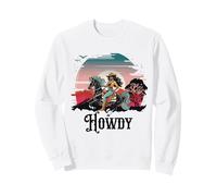 Howdy Western Cowgirl Melanin Cowgirls African American Sudadera