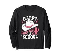 Howdy Western Style Last Day Of School Celebration Manga Larga