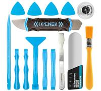 HowFixit Kit de herramientas de apertura electrónica 15 en 1, juego profesional antiestático y herramientas de palanca con ventosa para iPhone, iPad, MacBook, laptop, tableta, reparación de teléfonos