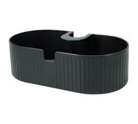 HowHomely Estantería para ducha, cesta de ducha, sin agujeros, organizador de plástico, resistente a la humedad, compacto