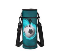 Howilath Ball - Bolsa de neopreno para botella de agua, Fire Soccer, Mochila para niños