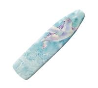 HOWILATH Funda para tabla de planchar con diseño de tortuga azul, 110 x 35 cm, cubierta de tabla de planchar reemplazable, fundas decorativas, talla S