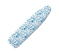 HOWILATH Funda para tabla de planchar con diseño de tortugas marinas, 135 x 45 cm, funda de repuesto para tabla de planchar con estampado de animales marinos, XL