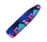 HOWILATH Funda para tabla de planchar con estampado de gatos, 122 x 38 cm, funda de repuesto para tabla de planchar, resistente a las manchas, fácil de instalar, M
