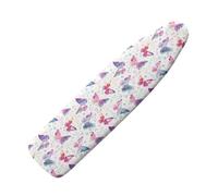 HOWILATH Funda para tabla de planchar de mariposa, 110 x 35 cm, resistente al desgaste, adecuada para planchas tradicionales o de vapor, antideslizante y antimanchas, S