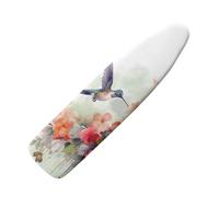 HOWILATH Funda protectora para tabla de planchar de colibrí, 125 x 45 cm, reflectante al calor, funda protectora para tabla de planchar, universal, elástica, L