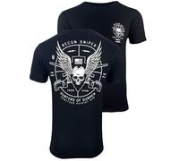 Howitzer Style - Camiseta para hombre Recon Sniper Military Grunt MFG, Negro -, Medium