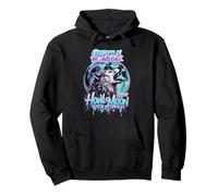 Howl at The Moon Graffiti Wolf Urban Art Design Sudadera con Capucha
