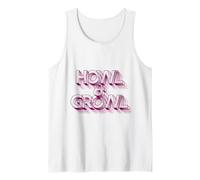 HOWL & Growl - Eslogan Divertido Camiseta sin Mangas