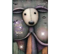 Howl -O- Ween: Lined Notebook/Journal for Boys, Girls, Kids, and Teens, 120 Pages, 6x9 Inches
