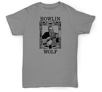 Howlin Wolf Mens T Shirt Delta Blues Soul Jazz Chess Vinyl Size S