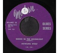HOWLIN' WOLF - riding in the moonlight / brown skin woman 45 rpm single
