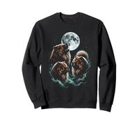 Howling At The Moon Chow Chow Perros Sudadera