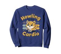 Howling Is My Cardio - Divertido diseño de Perro Sudadera