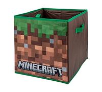 HOX Kids - Caja de almacenamiento plegable de tela con asas Minecraft