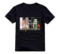 Hoxsin - Camiseta para hombre, diseño de Álbumes de Deftones, color negro, talla M