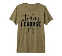 Hoy elijo la alegría Cristianos Hombres y Mujeres Agradecidos Agradecidos Camiseta Premium