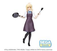 Hoy en Día Menu Emiya Family Saber Pm PVC Figura Sega