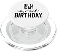 Hoy es el cumpleaños de mi Novio Mejor Broma Especial PopSockets PopGrip para MagSafe