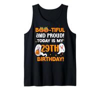 ¡Hoy es mi vigésimo Noveno cumpleaños! Cumpleaños Fantasma Halloween Camiseta sin Mangas