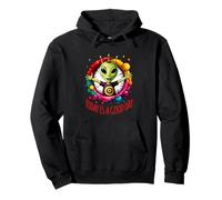 Hoy es un buen día - divertido verde Alien 1 - Fan Fun Sudadera con Capucha