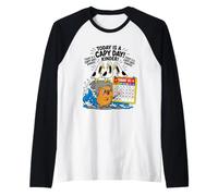 Hoy es un día de Capy, Divertido Juego de Palabras de Capibara, Gaviota, grita, más pequeño Camiseta Manga Raglan