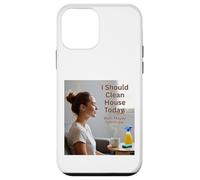 Hoy es un día de Limpieza de la casa con CoffeeDay Vibes Carcasa para iPhone 12 Mini