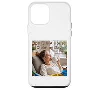 Hoy es un día de Limpieza de la casa con CoffeeDay Vibes Carcasa para iPhone 12 Mini