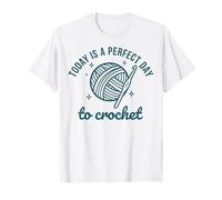 Hoy es un día Tejer Divertido Camiseta