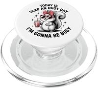 Hoy es una bofetada un día idiota Voy a estar ocupado PopSockets PopGrip para MagSafe
