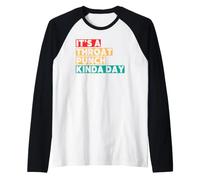 Hoy Es Uno De Esos Días En Los Que Te Dan Un Puñetazo En La Camiseta Manga Raglan