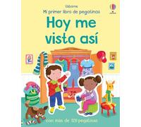 Hoy me visto así (Mi primer libro de pegatinas)