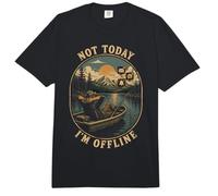 Hoy NO Estoy Offline Pesca Relajación Comfort Colors Adult Heavyweight T-Shirt