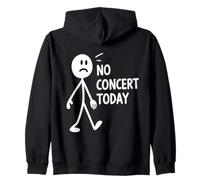 Hoy no Hay Concierto Fanático de la música Músico Amante de Sudadera con Capucha