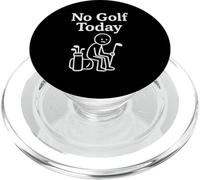 Hoy no Hay Golf, Divertido y Triste Golfista de Stickman PopSockets PopGrip para MagSafe