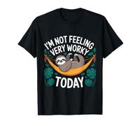 Hoy no me siento muy trabajado Broma sarcástica sobre el trabajo Camiseta