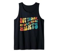 Hoy no, mi Todo Duele la Conciencia sobre la fibromialgia Camiseta sin Mangas