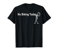 Hoy no se puede andar en bicicleta, divertido paseo de descanso para ciclistas Camiseta