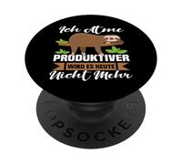 Hoy no volveré a ser más productivo PopSockets PopGrip Adhesivo