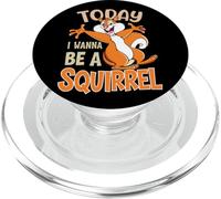 Hoy Quiero Ser Una Ardilla Diversión PopSockets PopGrip para MagSafe