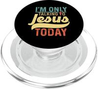 Hoy solo estoy hablando con Jesús Christian Vintage PopSockets PopGrip para MagSafe