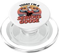Hoy Soy un Ganso Serio - Funny Gym Goose PopSockets PopGrip para MagSafe