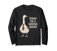 Hoy Soy Un Serio Entusiasta del Ganso Trabajo De Oficinista Manga Larga