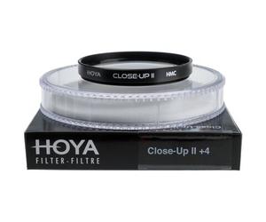 Hoya CLOSE-UP +4 II, HMC, EN ESTUCHE CUADRADO 55 mm