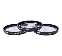 Hoya Close-up Kit - Juego de filtros para macro fotografía (+1, +2, +4, 82 mm) color negro