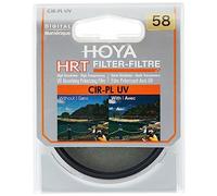 Hoya - Filtro de 58mm polarizante Circular y UV HRT Screw-in Negro