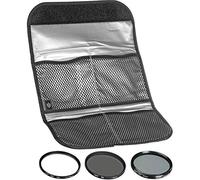 Hoya Juego de filtros digitales delgados II de 55 mm, UV, polarizador | HMC - Filtros delgados multicapa, incluye bolsa protectora, ligeros y compatibles con lentes gran angular