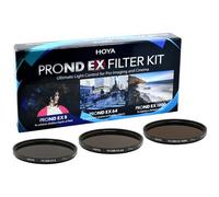 Hoya Kit de filtros PRO ND EX 77 mm (ND8/ND64/ND1000) – 3 piezas aluminio