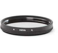 Hoya Polarizador Lineal - Filtro de 49 mm (Redondo, Montura Negra) Transparente